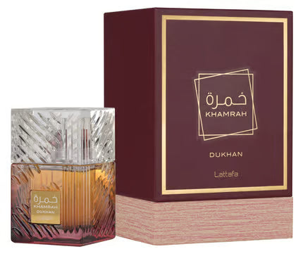 Lattafa Khamrah Dukhan Eau De Parfum 100ml Unisex Fragrance